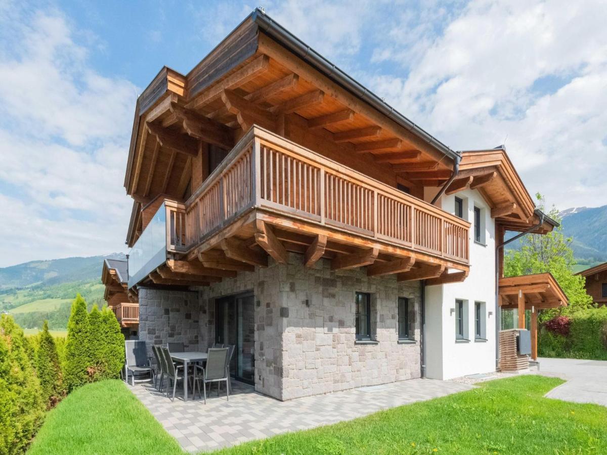 Detached Luxury Holiday Home With Sauna Niedernsill Luaran gambar
