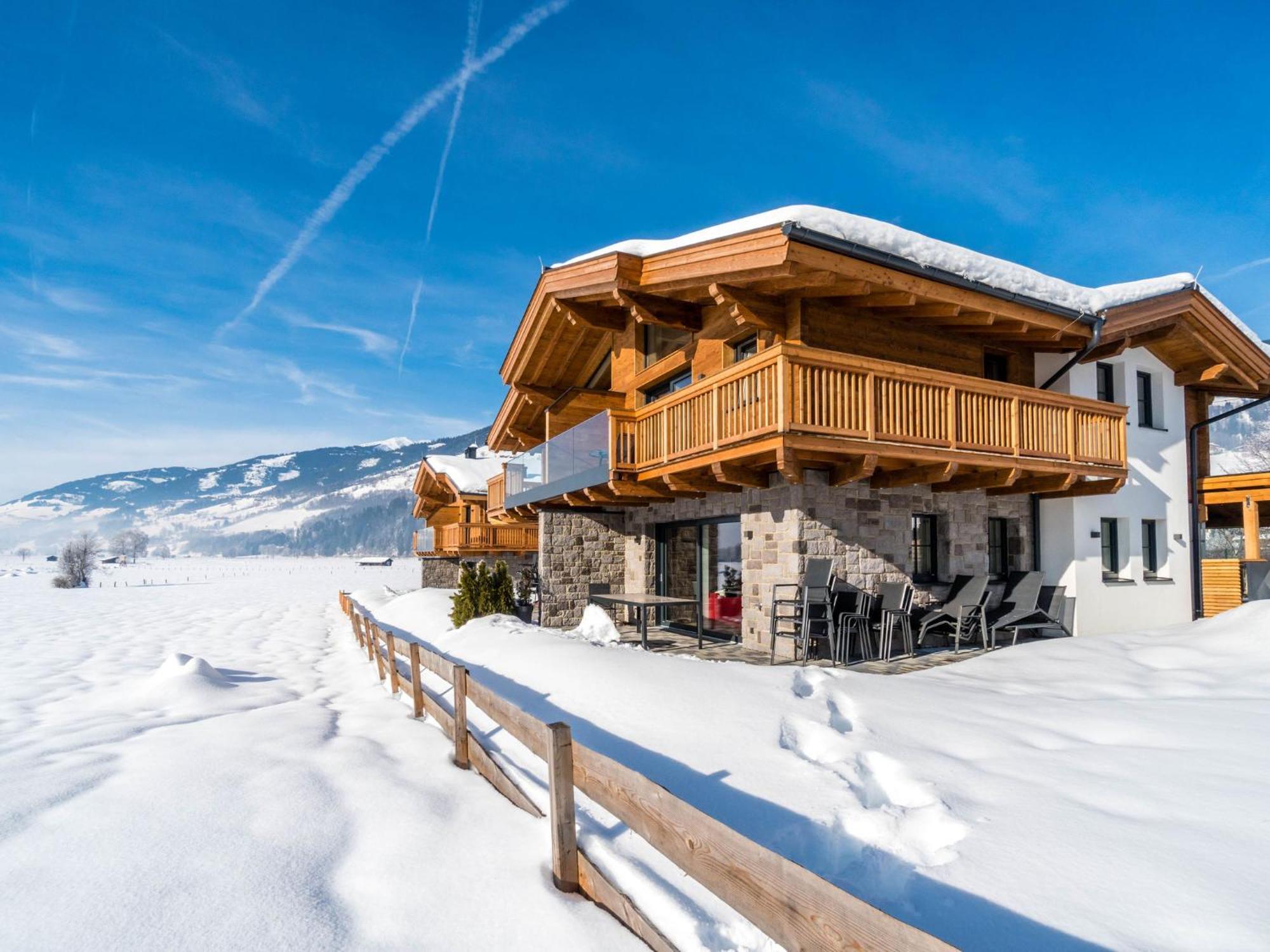 Detached Luxury Holiday Home With Sauna Niedernsill Luaran gambar